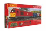 371186 HORNBY RED ROVER 1:76 SCALE 00 GAUGE DIESEL LOCOMOTIVE MODEL TRAIN SET