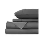 LBRO2M 100% Egyptian Cotton 1200 Thread Count Queen Size Sheets Set,Bed Sheet...