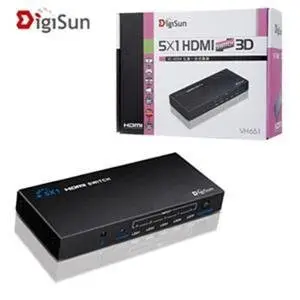 DigiSun VH651 3D HDMI五進一出影音切換器
