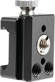 Generic Camera Stabilizer Slider Clamp, 1/4 3/8 Thread Hole Replaces Accessories, Mount Clamp High Performance Photography Clip