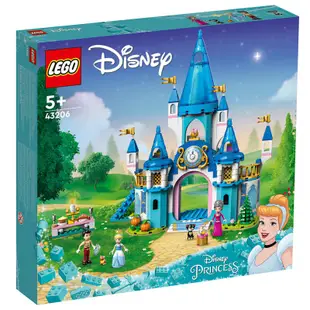【周周GO】LEGO 43206 迪士尼公主 仙杜瑞拉和王子的城堡 Cinderella