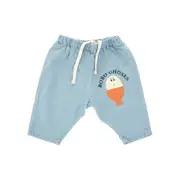[BOBO CHOSES] BOBO CHOSES 'Morning Egg' light denim pants Kids 3M 3M Blue