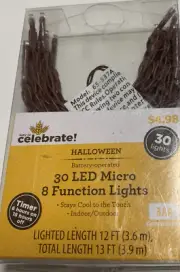 Halloween 20 LED Micro 8 Function Lights