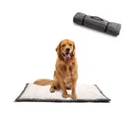 Outdoor Dog Bed, Portable Travel Mat, Rollup Pet Camping Gear, Crate Pad with...