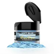Soft Blue Brew Dust 4g | Metallic Shimmer for Garnishes & Drinks 100% Edible