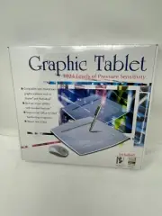 UC-LOGIC GRAPHIC TABLET 1024 LEVELS OF PRESSURE SENSITIVITY NEW SEALED