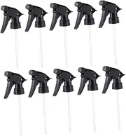 EPIGEIST 10Pcs Spray Nozzle for Watering and Spraying Durable Trigger Sprayer Replacement Heads Compatible with Standard Bottles for Gardening Cleaning