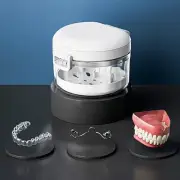 Denture Case Retainer Soaking Box Dental Braces Storage Organizer Travel Holder