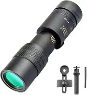 10-300X Zoom Monocular Telescope Powerful Portable High Definition Retractable Telescope for Outdoor Hiking Camping
