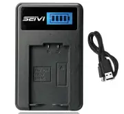 Battery Charger for Panasonic Lumix DC-FZ81, DC-FZ82, DC-FZ83 Digital Camera