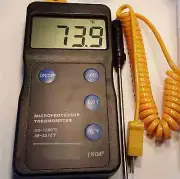Scientific Digital Decimal Digital Thermometer K Thermocouple Celsius Fahrenheit