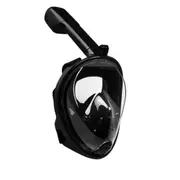Black S/M Anti-Fog For Gopro Scuba Diving Set Kids Adults Snorkel Face Mask