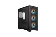 Cooler Master Elite 301 Tempered Glass mATX Case - Black [E301-KGNN-S00]