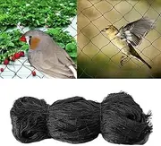 Bird Netting Net Anti Pest Commercial Fruit Trees Plant 10m/20m/30m Mesh Black (5x20m)