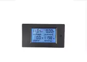 DC 100A LCD Volt Current KWh Watt Panel Power Meter Ammeter Voltmeter Multimeter