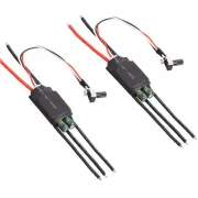 DC 200W 7-24V 2pcs 3-phase Brushless Motor Driver BLDC ESC Speed Controller