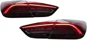 Car Headlights Compatible For Maserati Quattroporte Headlight 2013-2017 Upgrade 2023 Style LED Front Lamps DRL Turn Signal(LED Taillight)