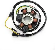 [Motorcycle Parts] 4 Wires AM6 Tuono Generator Stator Plate Alternator for Aprilia RX50 MX50 RS RX MX 50 for Peugeot XP6 XPS XP6S XR6 50 50cc [Easy to Replace]