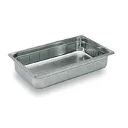 Matfer Bourgeat Stainless Steel 1/1 GN Pan - 100mm, Perforated
