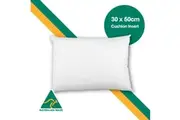 Aus Made 30 x 50cm Cushion Insert Polyester Premium Lofty Fibre