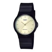 CASIO MQ-24-9EL Standard Resin Band Watch 3 Hands Thin Model Waterproof Black