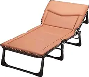 Oxford Cloth Foldable Camping Bed Height Adjustable Outdoor Camping Bed Breathable Folding Guest Bed for Outdoor Office