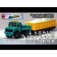 在飛比找蝦皮購物優惠-日版 TOMICA TM128 128 賓士 拖車 卡車 貨