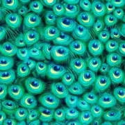 Robert Kaufman Peacock Elegance by JQ Licensing AJQD 18819 78 Peacock Feathers