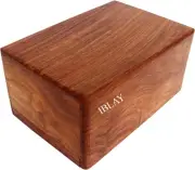 Wooden Urn Box - Urn for Human Ashes Funeral Cremation Urn(XX-Large 9.5" x 7....
