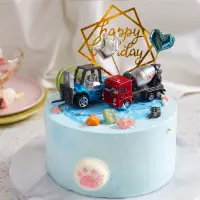 在飛比找蝦皮商城優惠-【PATIO 帕堤歐】工程車隊長C 生日蛋糕 布丁蛋糕 卡通