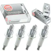 4pcs 94-02 Mariner 125 NGK V-Power Spark Plugs 125 HP Kit Set Engine vh