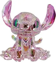 [Enesco] FACETS Disney Lilo and Stich Angel Figurine, 2.99 Inch, Pink