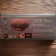 Neck & Lumbar, Gray Massage Cushion By Wayland Square Takes 2 Double AA Batters