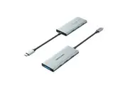 Vention TOPHB USB-C to HDMI/USB 3.0x3/SD/TF/PD Docking Station 0.15M Gray