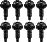 X AUTOHAUX 8pcs Hard Top Torx Screws Bolts for Jeep Wrangler JK 2007-2018 Extra Long Automotive Replacement Bolts Stainless Steel Black