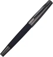Hongdian 6013 Matte Black Fountain Pen Black Bent Nib with Metal Gift Box Set