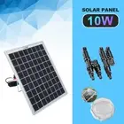 10W 12V Solar Panel Home Off-Grid Caravan Camping Power MONO Battery Charging AU