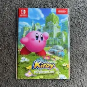 Kirby and the Forgotten Land PRE-ORDER BONUS 5x5" Art Print x3 BRAND NEW SEALED