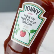 [Namly Design] Sticker - Personalised Tomato Ketchup Sauce