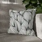 CUSHION COVER PILLOW CASE|SKETCH DOODLE WAVY PATTERN #1