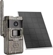 4G Cellular Trail Camera 2K Live Streaming Game Camera Built in SIM Card Remote