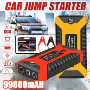 99800mAh Car Jump Starter Pack Booster Charger Battery Power Bank Portable AU