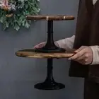 Cake Stand, Cake Stands, Wooden Dessert Cupcake Pastry Candy
