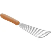 Winco TNH60 6 3/4 in x 3 1/4 in Orange Fish Spatula