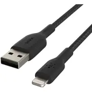Belkin BOOST↑CHARGE 1 m Lightning/USB Data Transfer Cable for iPhone - First End: 1 x Lightning - Male - Second End: 1 x USB Type A - Male - MFI