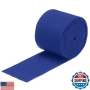MECCANIXITY Elastic Bands for Sewing Double Side 2 inch 5 Yard Blue Elastic B