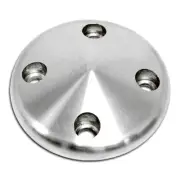 Aluminum Water Pump Pulley Nose For GM Chevy Small Block 283-350 Long Water Pump