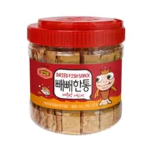 在飛比找蝦皮購物優惠-⏰現貨 韓國 Murgerbon 懷舊香烤魚片 桶裝120g