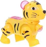 NAMOARLY Electric Walking Tiger with Projection Plaything for Present for Tiger Year Celebrations Engaging Fun for Early Learning Random Color