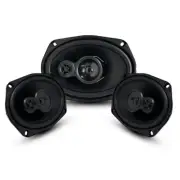 Bass Rockers 6x9" 3-way Coaxial Speakers Car Audio Replacement Pair